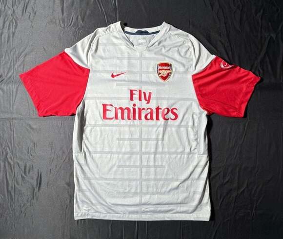 Nike Other - Nike Arsenal 2009-10 Football Training Jersey Grey and Red